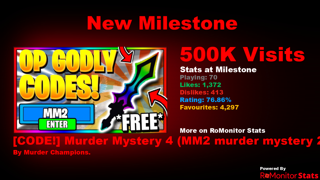 ALL NEW MURDER MYSTERY 2 CODES NOVEMBER 2020 (ROBLOX) 