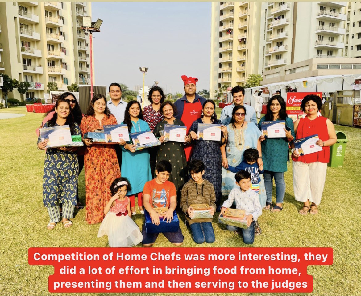 chefshivghosh's tweet photo. Last 2 days conducted 2 different cooking competition one for kids till age 15 and another for adults above 18 
In both the competition turnout was just awesome. There were 3 winner each for both the competition and we tasted some of the amazing food #JudgingEvent #ChefTalks https://t.co/pDpTvTFJEq