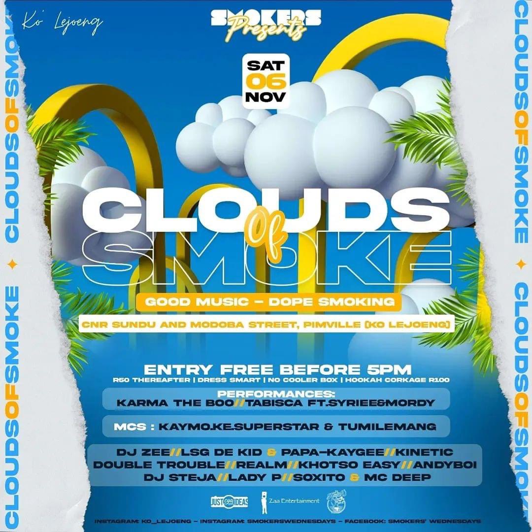 Khotso_Mokholo's tweet photo. #CloudsOfSmoke ☁️ https://t.co/ZxB5jvR0C7