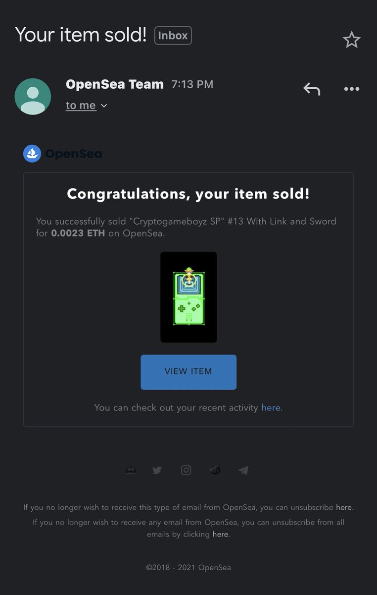 artbyrobbroyce's tweet photo. Sold!!! ππΌππΌππΌπ¨π₯π₯ #cryptogameboyz #glitchart #nftcommunity #zelda #pixelnfts #retro #retrowaves #retrocryptogameboyz #retrogameboy
#nftcommunity #nfts #nftart #gifart #creativegifs #gameboy #gameboyadvance #nftgraphics #gameboyart #nftcollection https://t.co/sH8ckD0ex2