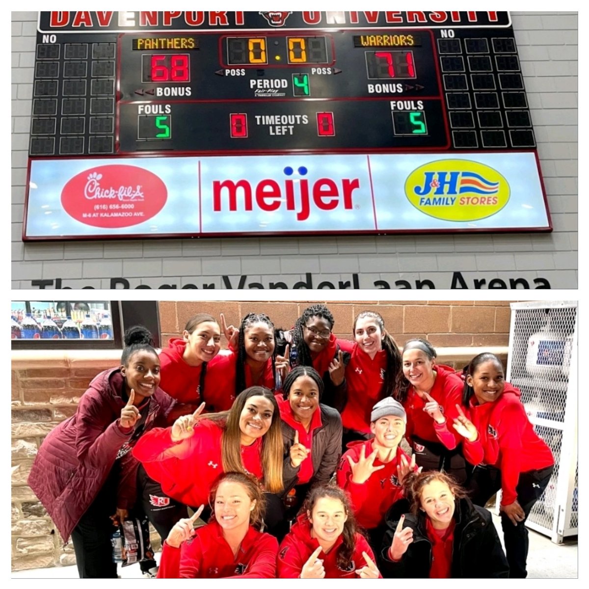 coach_BWitch's tweet photo. Great program win over Davenport! Getting better every day! Special group! #WarriorNation #RUwithUSorAgainstUS #DawgMentality https://t.co/DguWBe424e