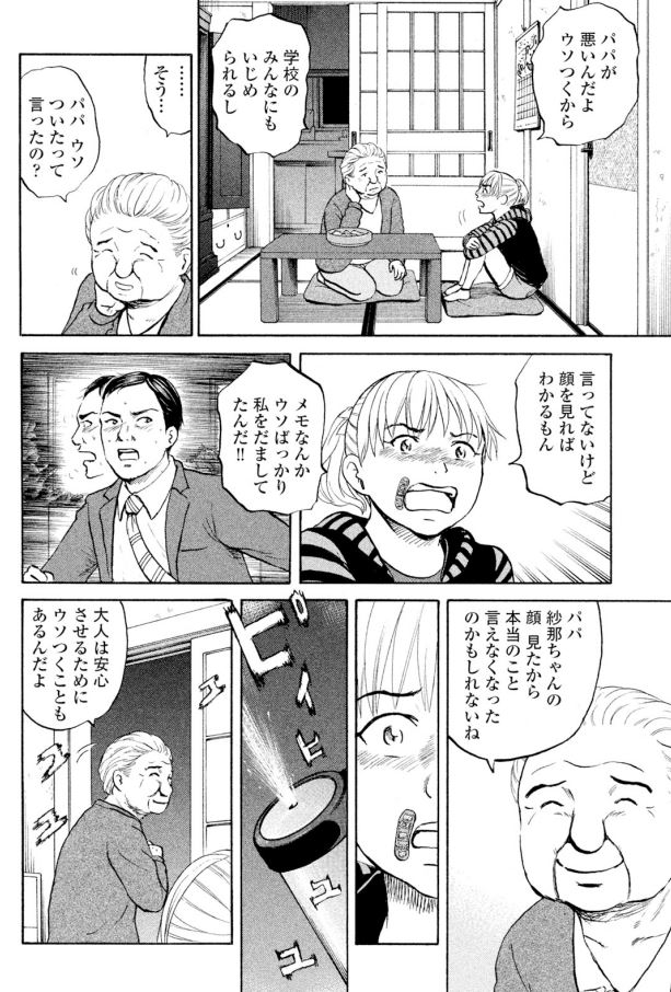 がんばってるけど・・・人気がイマイチな
「ミスターMR武藤さん」シリーズ第7回
娘に「ウソ」を見抜かれてしまいました・・・
そして娘は家を出でいく
どうする武藤さん?
3/3