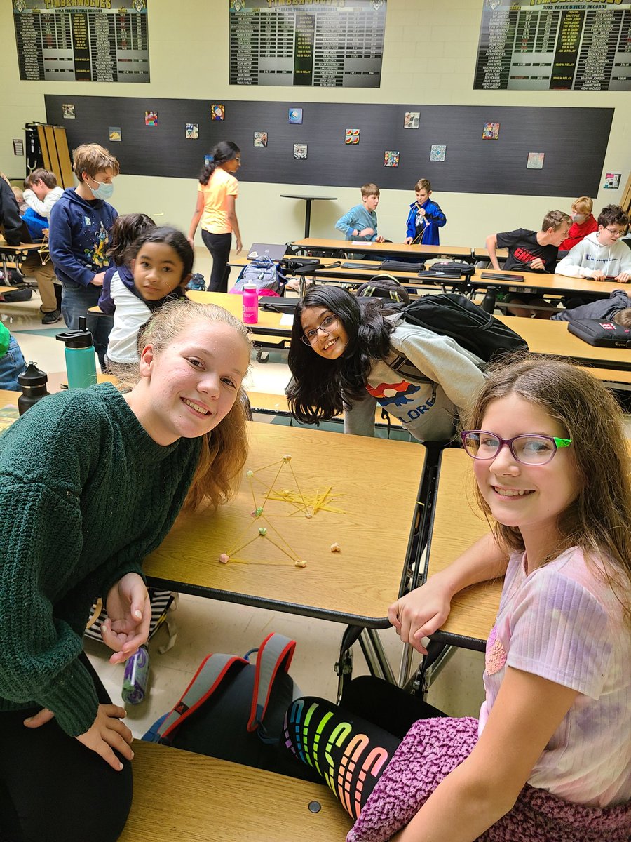 millardwestcs's tweet photo. Russell Middle School Computer Science Club Engineering Day! Thanks to all that came! We are so thankful for Russell partnering with us! These amazing kids knocked the ball out of the park today with engineering! Loved seeing all the creativity! @mps_russell https://t.co/Eg9kUL6rEI