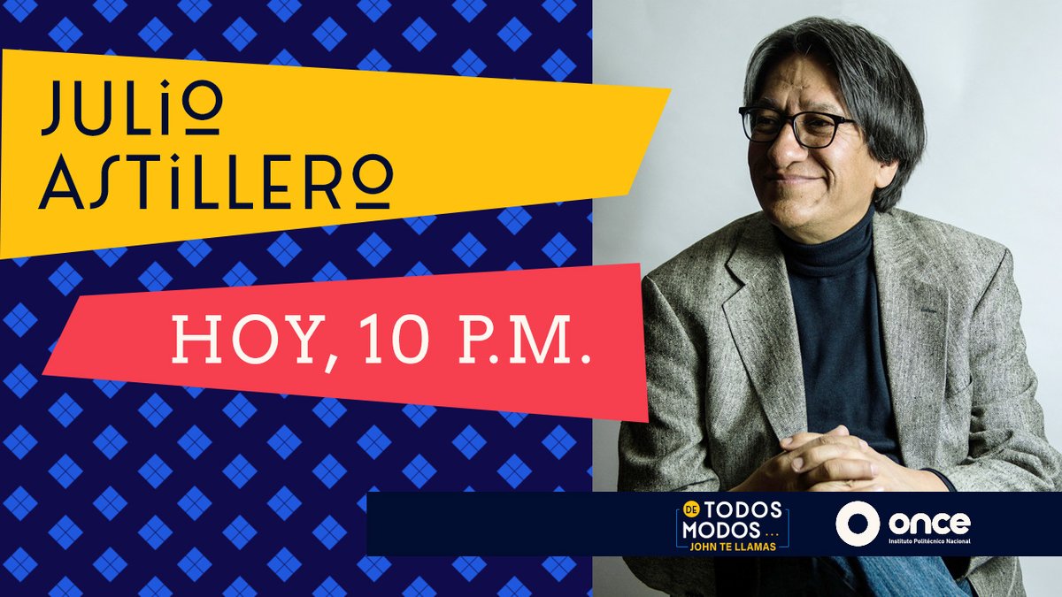 DeTodos_Modos's tweet photo. ¡Ya en unos minutos empieza #DeTodosModos con el polémico periodista @julioastillero!

Sigue el enlace para verlo vía YouTube en un ratito más 😉

📌 https://t.co/Nyax1eddZa https://t.co/jhafEhwYDh