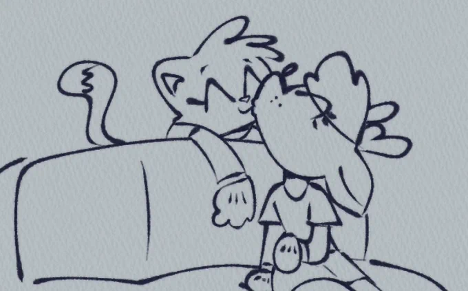 omg havent drawn THEM together in a while.,.,, 