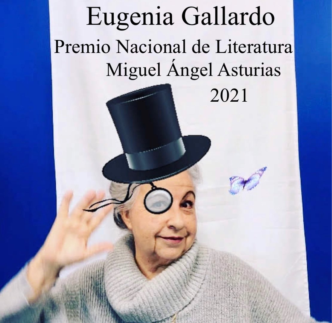 marujameg's tweet photo. Gracias a mis lectores estoy Nominada nuevamente al Premio Nacional de Literatura Miguel Ángel Asturias 2021 que otorga el Ministerio de Cultura. 
Tengo 67 años. Nazco en Cobán, pego un grito y lo demás no es silencio. Sería fantástico que quedara de esta vida al menos un laurel. https://t.co/dnZWbYjSnC