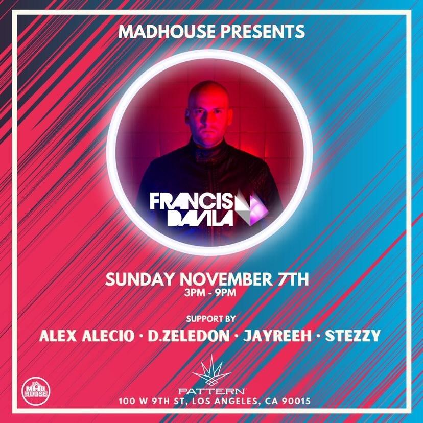 Los Angeles Nov 7th <a href="/Madhousedjsla/">MadHouse Promotions Co.</a> @ Pattern Bar. Bring your dancing shoes and come groove with us !!!
<a href="/Zeledon_D/">D. Zeledon</a> @Jayreeh_music <a href="/AlexAlecio/">Jovanni Alex Alecio</a>
