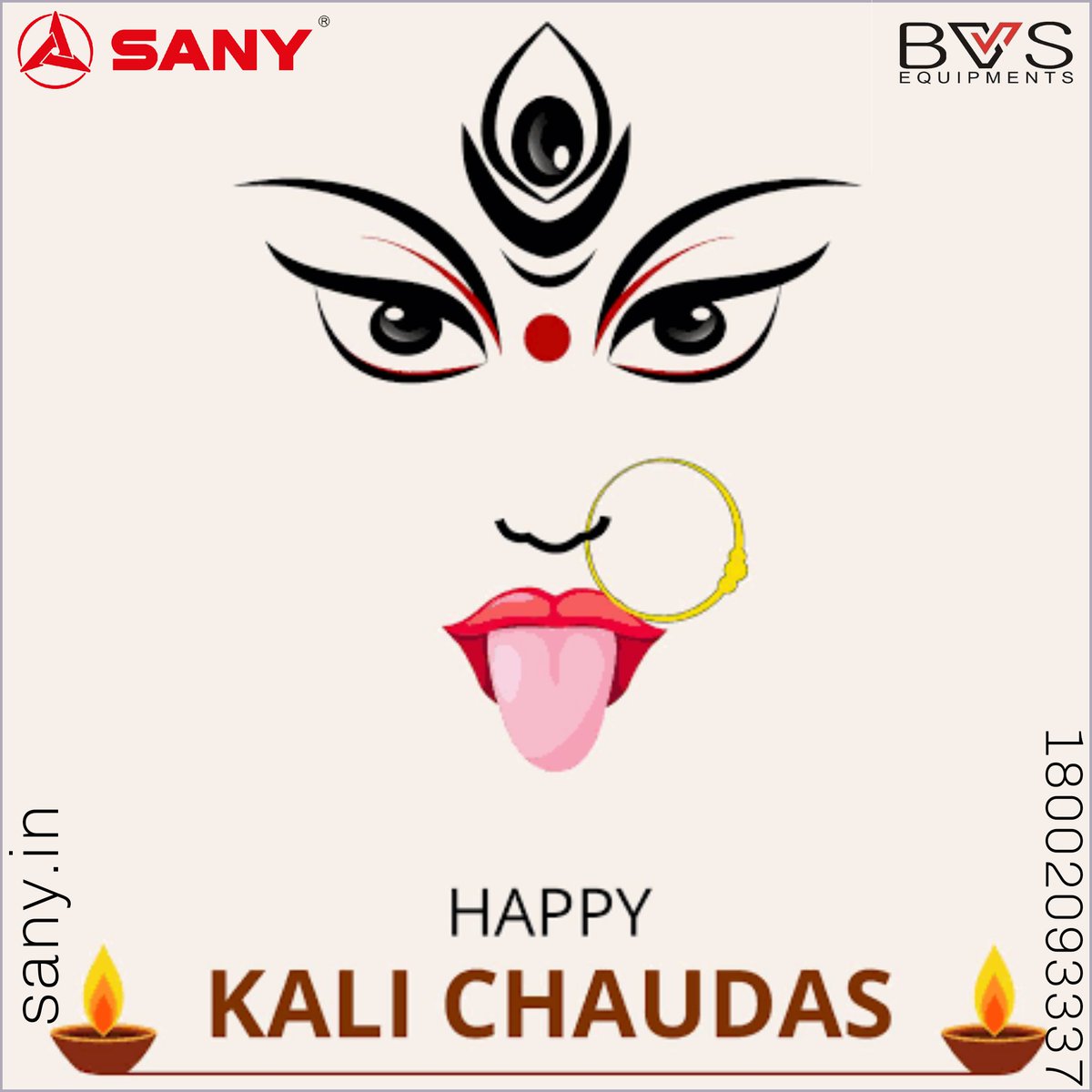 bvs_equipments's tweet photo. Sany &amp; Bvs Equipments wishes you Happy Kali Chudas

#SanyIndia #SanyExcavator #BVSEquipments #BVS #NorthGujarat #SouthGujarat #vocalforlocal #MakeInIndia #punemanufacturing https://t.co/W2qkC6jx9y