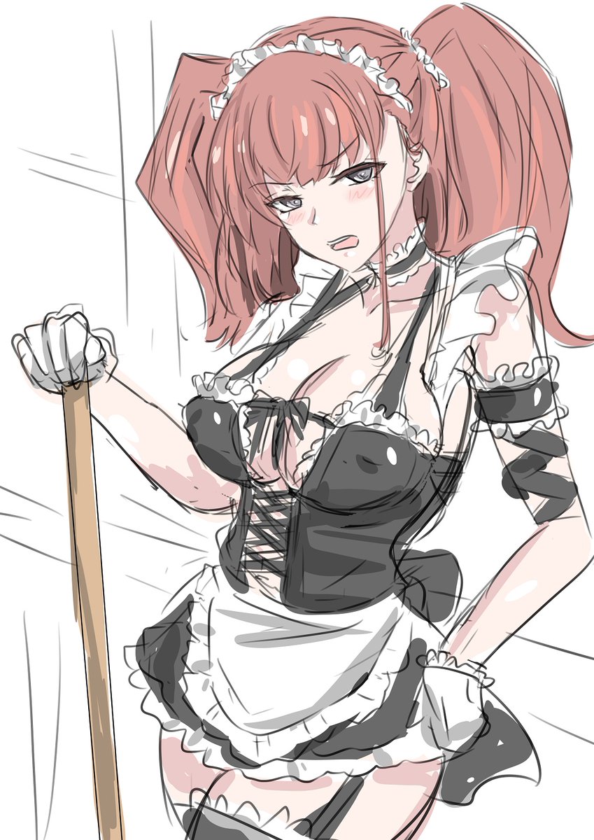 いつものラフと比較 