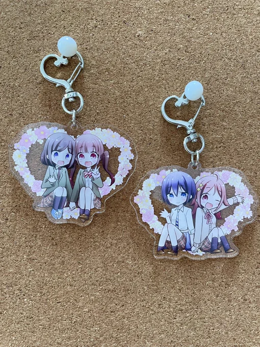 でき姫アクキー届いたー!!!!✨✨✨✨ 