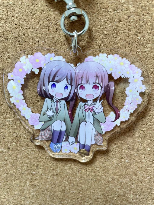 でき姫アクキー届いたー!!!!✨✨✨✨ 
