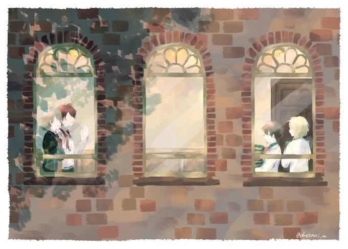 あおはぴで展示していたフォ学日常イラストです🌸(1/3)
#あおはぴ後夜祭 