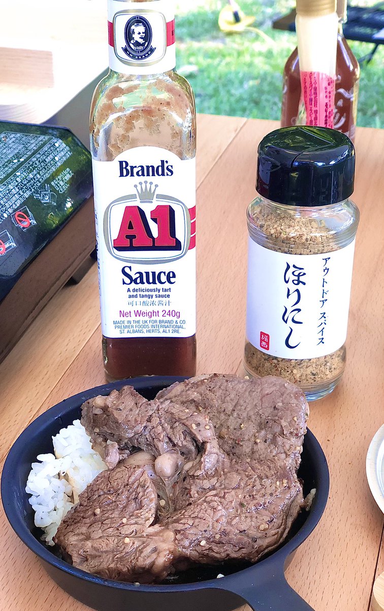 onakahetta_yo's tweet photo. 先週末のデイキャン🏕
キャンプではいつも彼が写真を撮ってくれるので今���は写真担当に🙋‍♀️
けど振り返ると食べ物ばっかで景色とか全然撮れてない…😂
次から本気出します！

ラージメスティン×固形燃料の2合炊きが今までで1番良い出来で嬉しかったです🌾 https://t.co/EafuqnSAor
