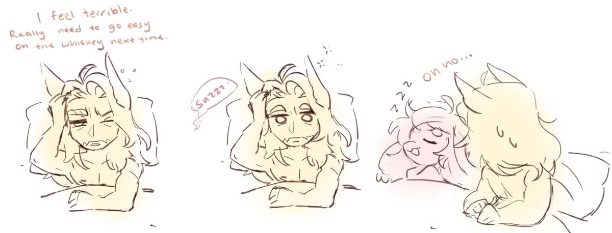 (helladoc)(implied nsfw?) haha silly boss-secretary AU go brrrrr 