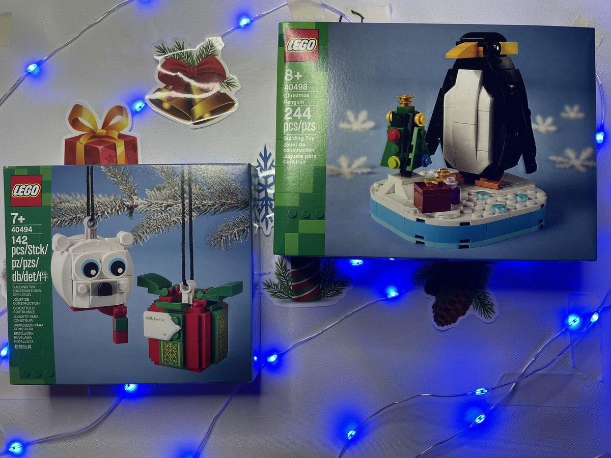 spruesnstuds's tweet photo. Just got done filming my builds for November so I’ve busted out the Christmas decorations and some of the builds for the upcoming month on my YouTube channel! #lego #afol #holidayseason https://t.co/REsKS9dgyc