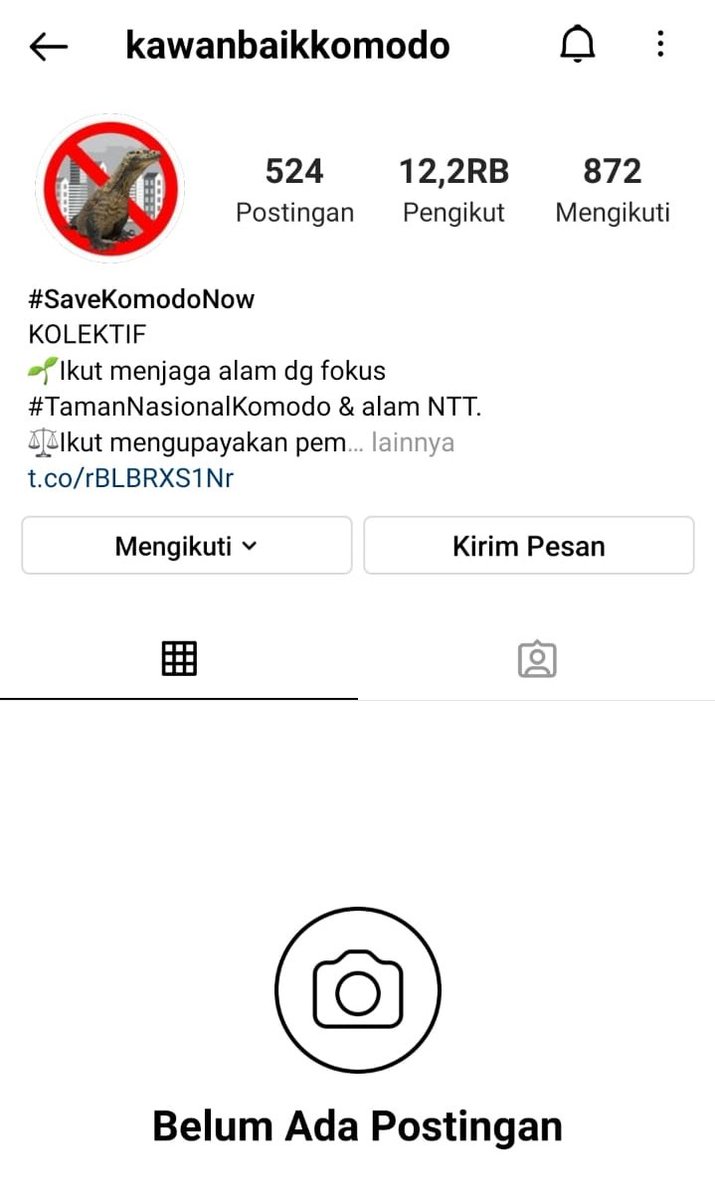 Apa saja hal2 yg membuat sebuah akun IG bisa hilang/bermasalah? Semalam, 2 jam setelah mengabarkan kebakaran yg terjadi di Pulau Rinca dan konsesi resort yg ada di sana, semua postingan kami hilang dan skrg akun tdk bisa diakses. Blm diketahui alasannya apa.