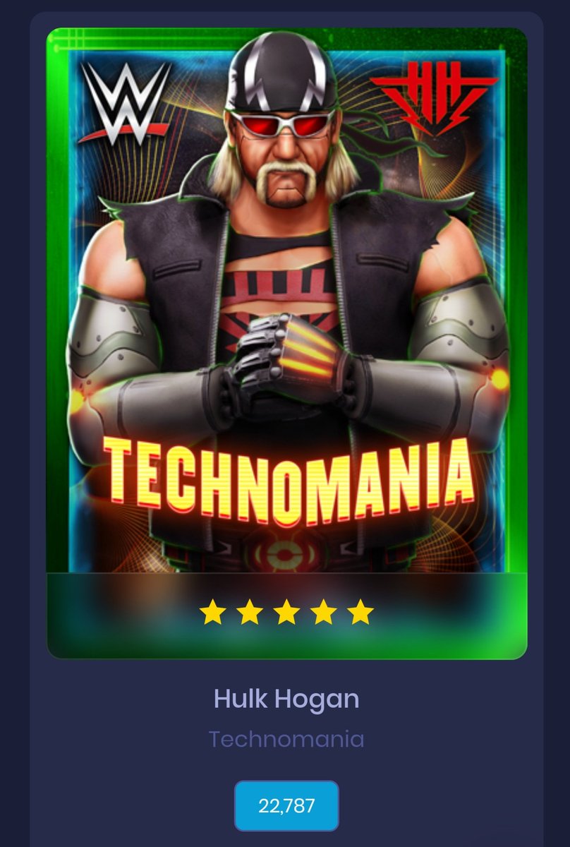 RT @DownFromTheRaft: TheyCallMeDSP/DownFromTheRafters has maxed out TechnoMania Hogan & Hall of Fame Trish Stratus. https://t.co/Ln3n9pDW3x