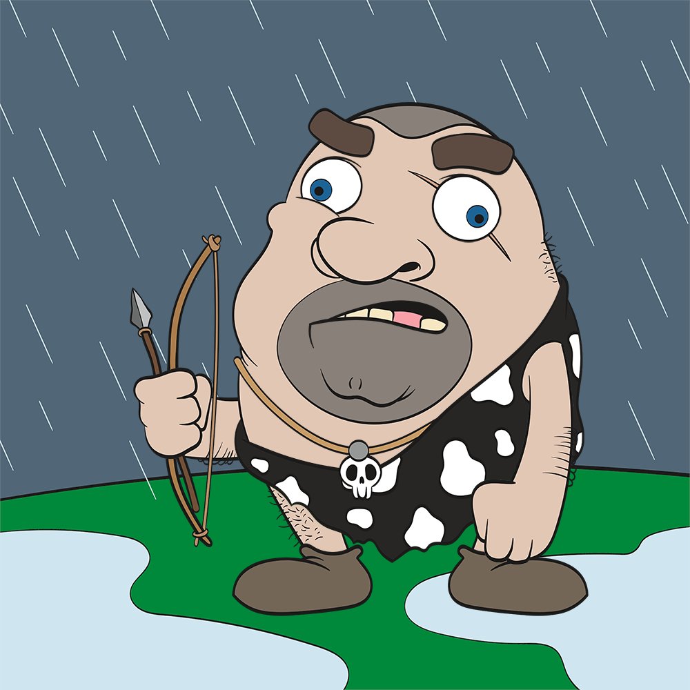 caveadaCNFT's tweet photo. The Hunter 💀

Likes:
✅ Proposing to The Beauty
✅ The scar on his face that makes him look tough

Dislikes:
❌ Being outsmarted by the animal he is hunting
❌ Not having the same level of respect that The Leader has within the tribe

#CNFT #CNFTCommunity #NFT #JoinTheTribe https://t.co/IHzIWkV2UW