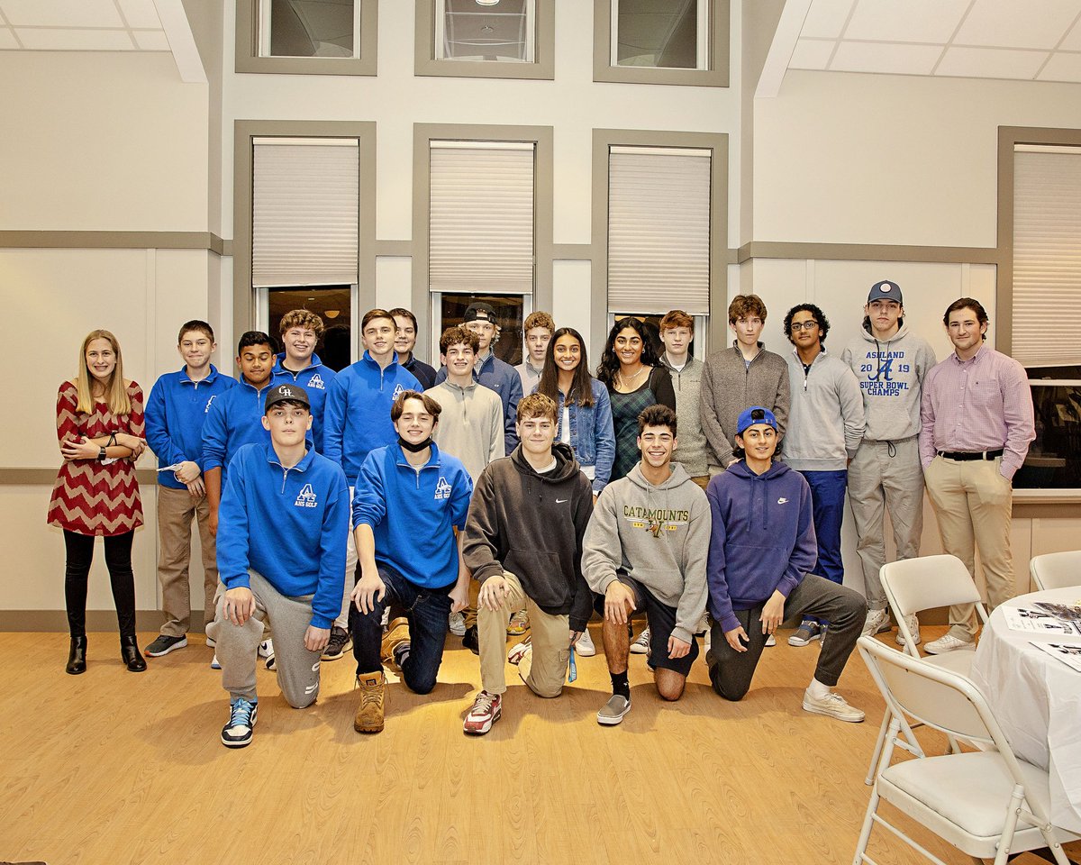 Clocker_Golf's tweet photo. AHS Golf ends the year earning the TVL Sportsmanship Award as a team, as well as Kyzar Joshi earning the TVL Individual Sportsmanship Award. @ClockerAD @MetroWestSports @T_Mulherin @GlobeSchools @hssportsawards https://t.co/LqefUQiB6e
