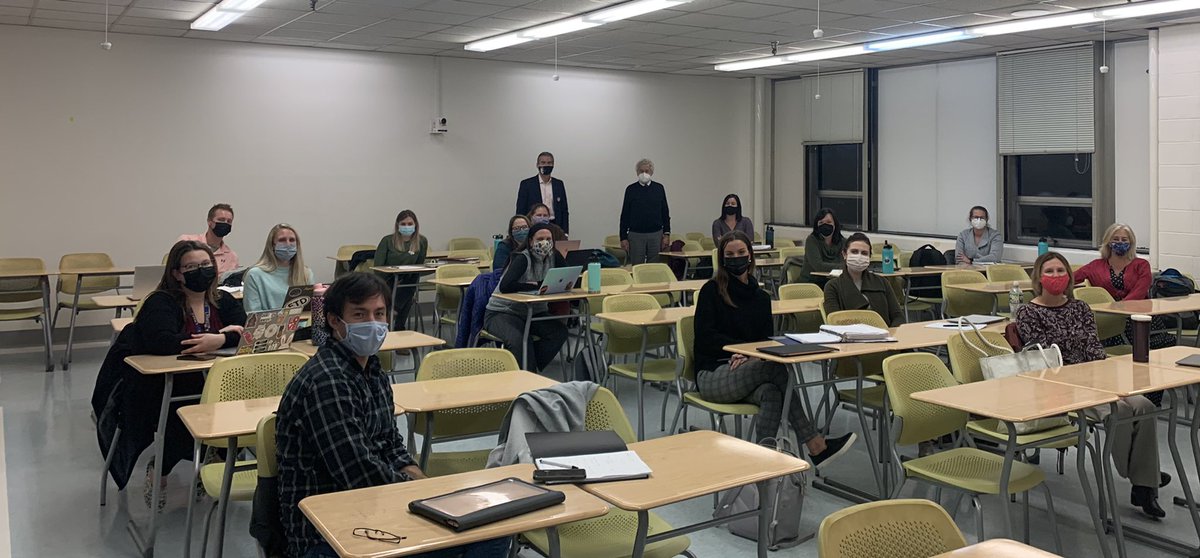 Thank you, USM President Glenn Cummings for an inspirational talk about authentic leadership &amp; core values to our Ed Leadership internship class! You inspire us to lead authentically! #trust #student-focused #support #equity #kindness #gratitude  “Absorb stress, set direction.”