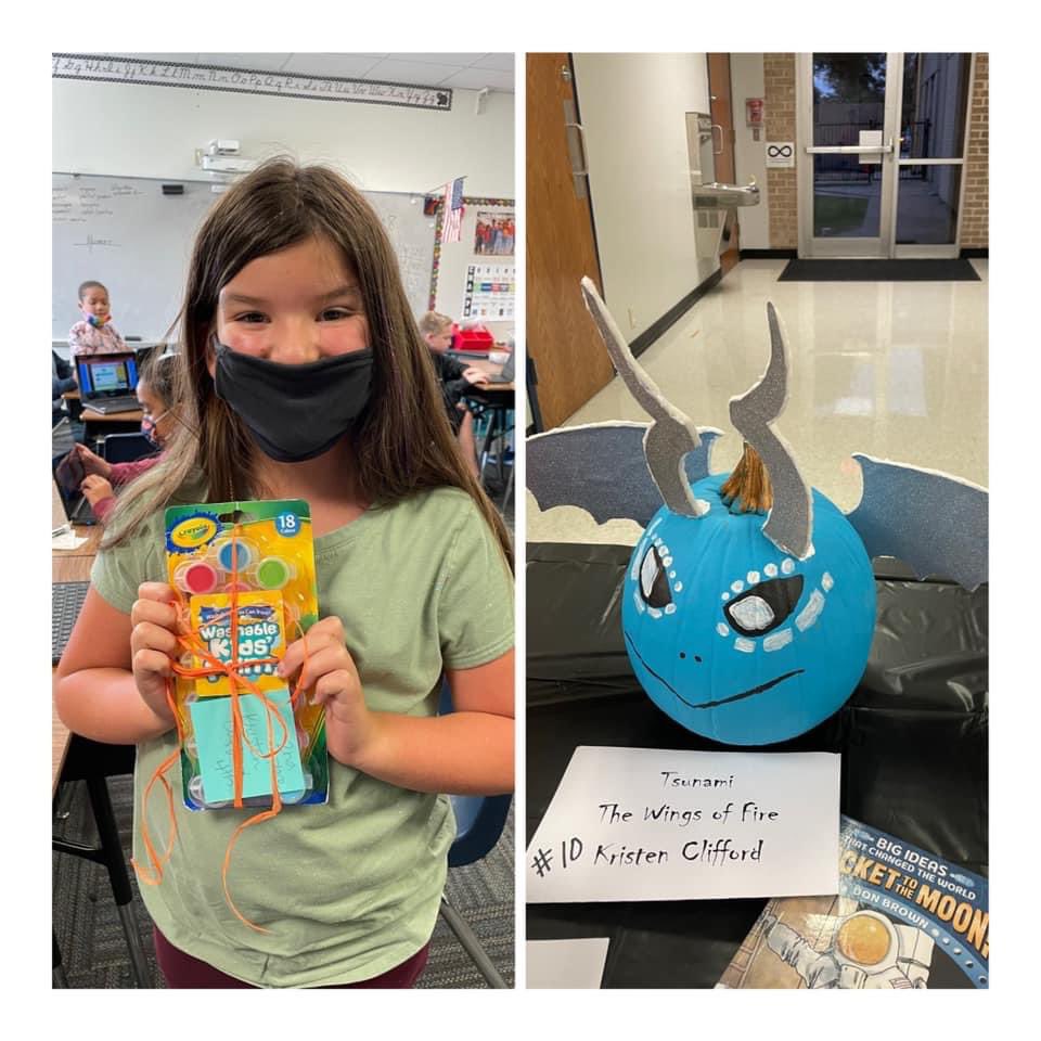 RochellRangers's tweet photo. Storybook Pumpkin Contest Winners! 🎃 https://t.co/OuOMZVVGy6