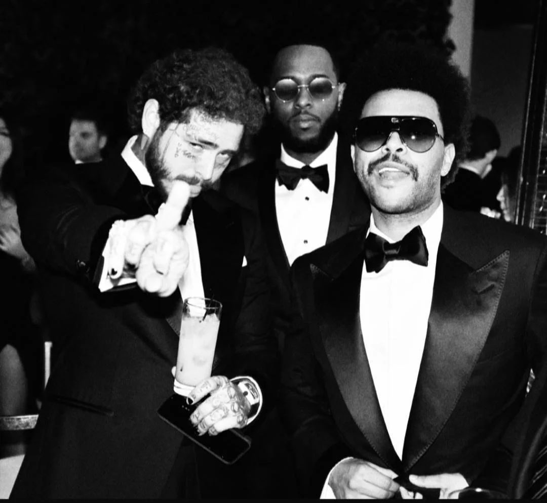 bluesuitabel's tweet photo. THE WEEKND AND POST MALONE ARE ON A SONG TOGETHER https://t.co/If8ZBYV7l7