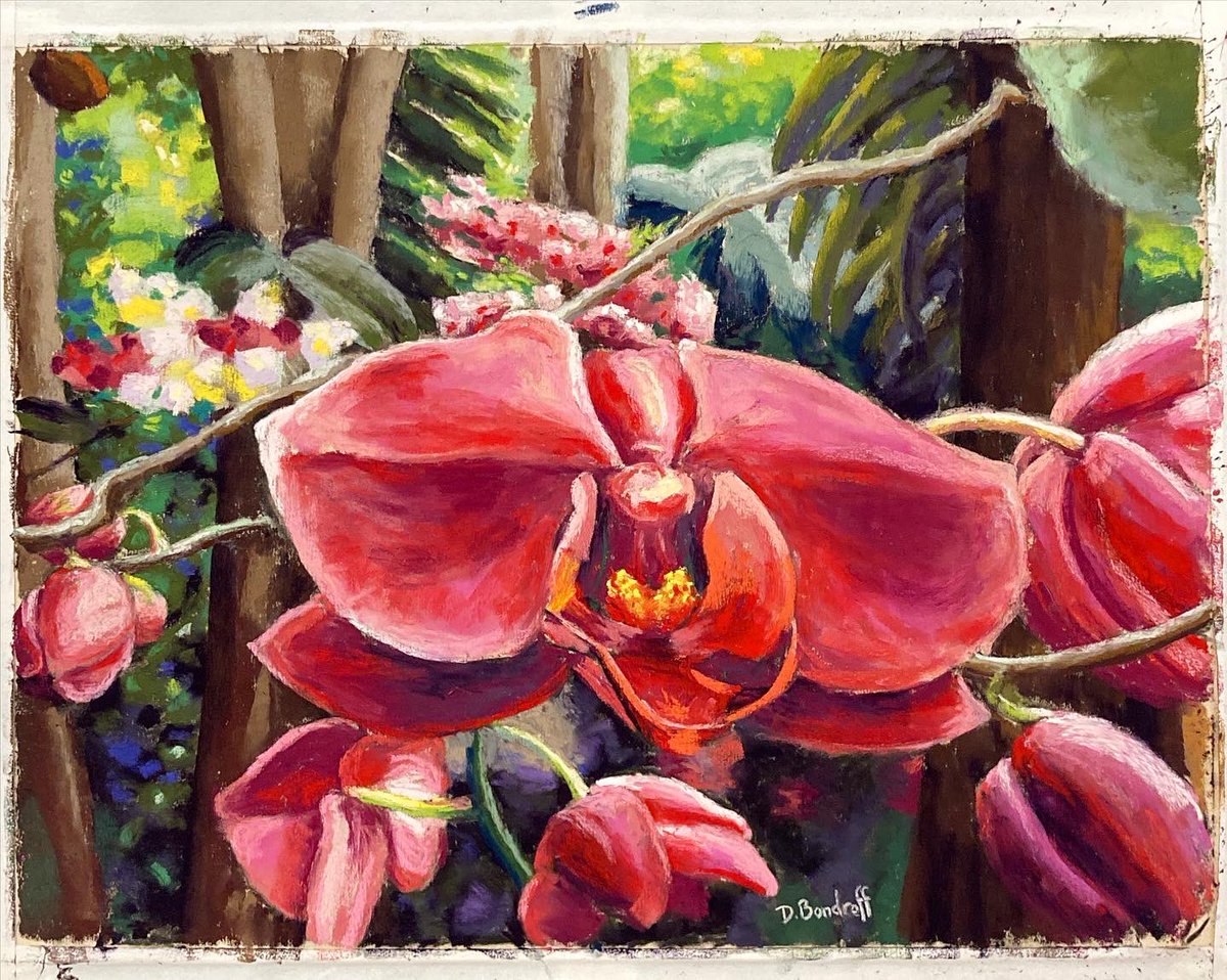 DanBondroff's tweet photo. Latest demonstration piece from my pastel class. https://t.co/CAMeIWzK73