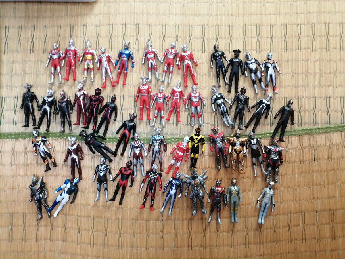 やっと整理も終わり!! ニセウルトラマン、ニセウルトラセブン、エース 