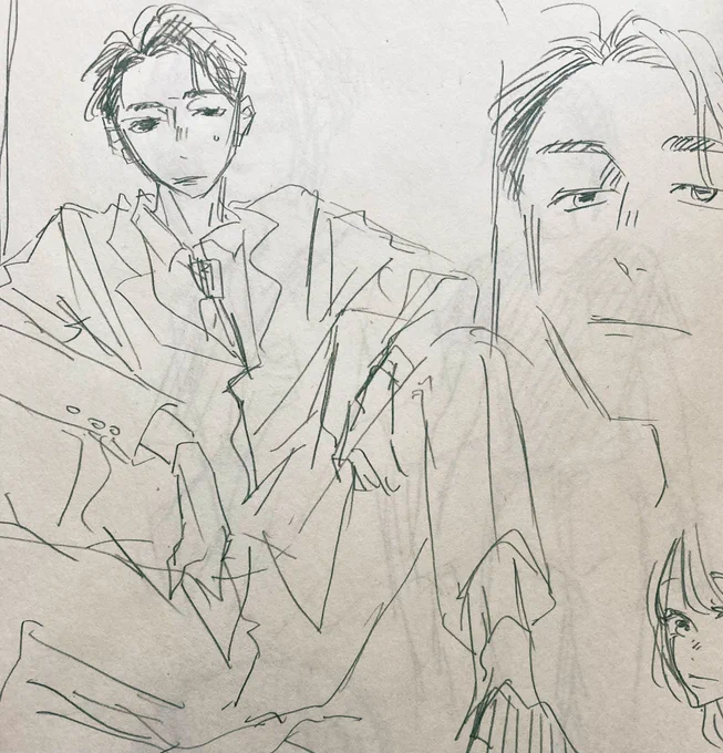久々にネームを描きました。
またみなさんに漫画が届けれればいいのだけれど😫 