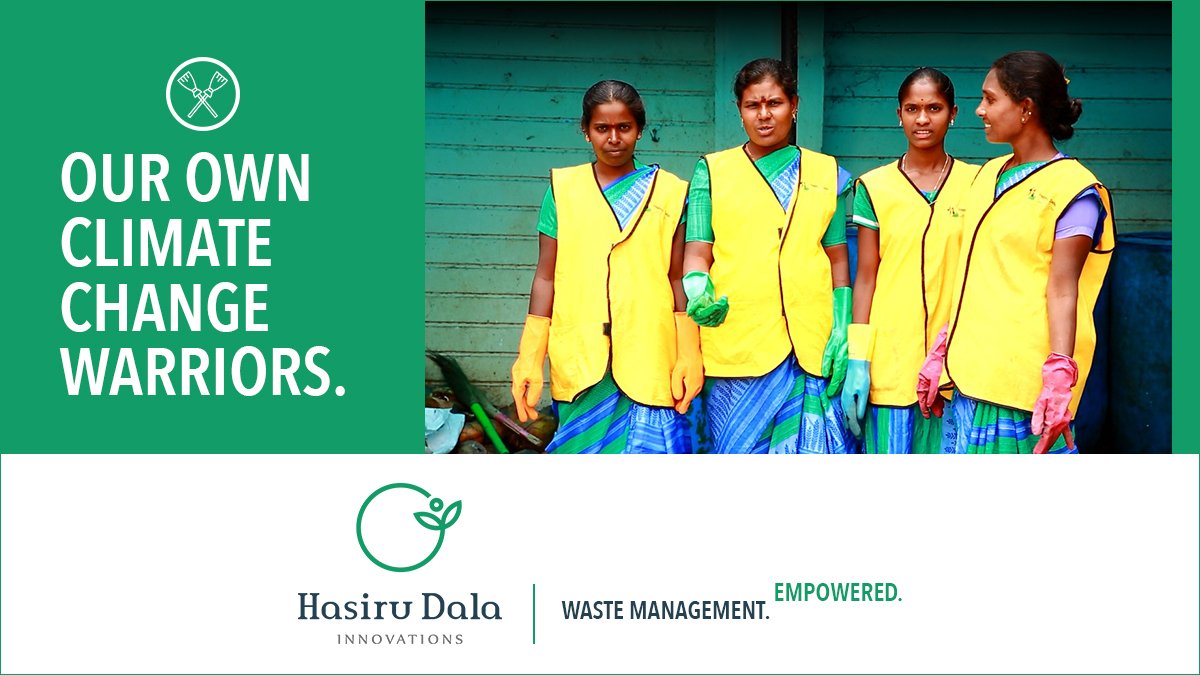 They may not be in Glasgow, but they’re right here in Bangalore, contributing in their own little way towards addressing the issues of #ClimateChange #COP26 #SB2021

#HasiruDalaInnovations #TotalWasteManagement #InSituComposting #EventWasteManagement #WasteConsulting #Recycling