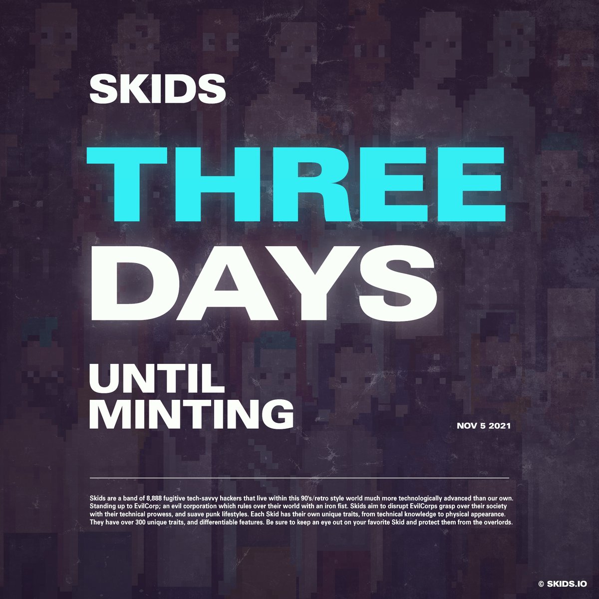 Skids NFT - MINTING NOV 5TH tweet media