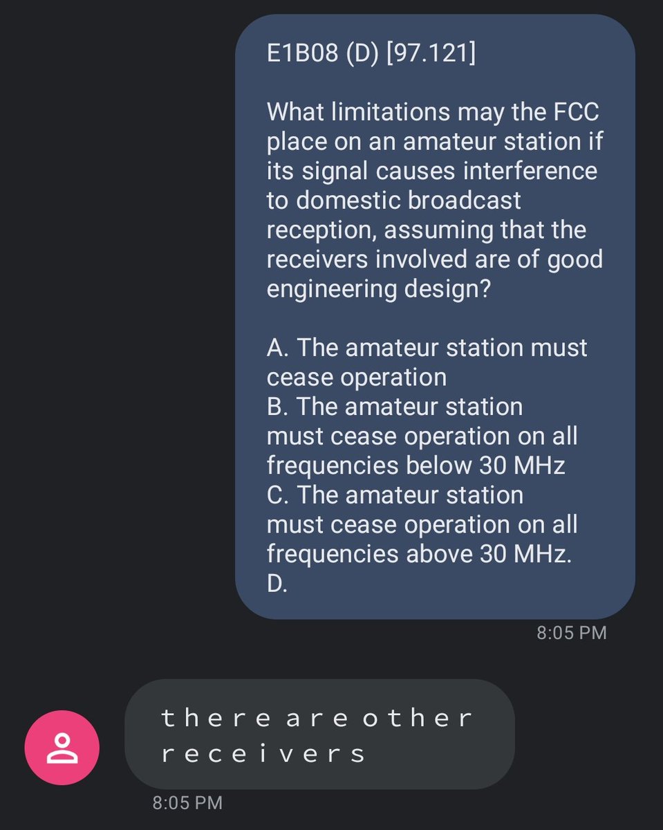 HamRadioTips's tweet photo. @krisstraub there are other FCC violations #hamstudy https://t.co/Wra3OgkL5H