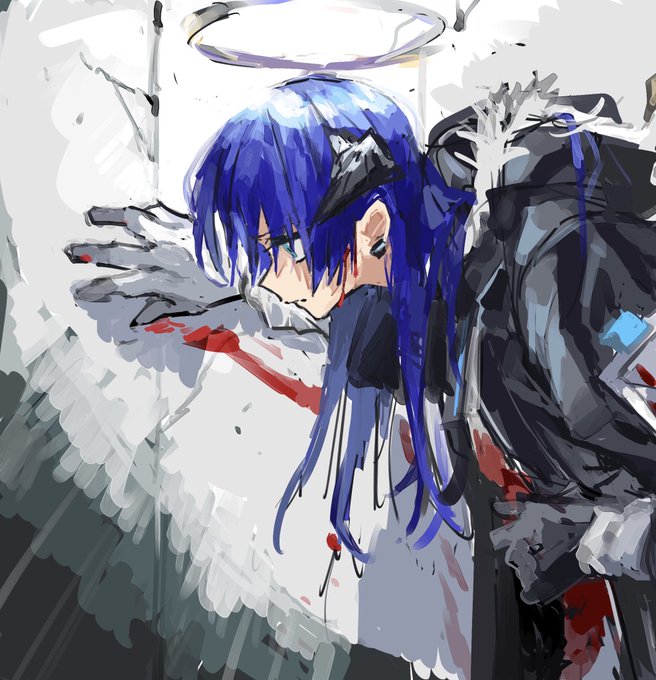 負傷 モスティマ
#アークナイツ 