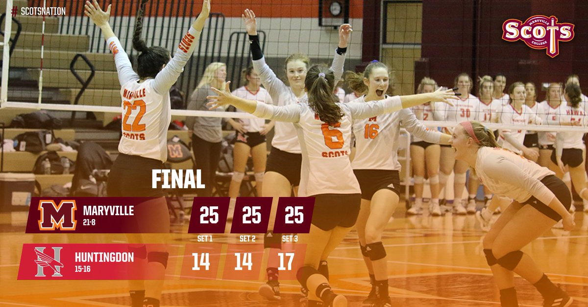 Scots Steamroll to Semifinals!
Maryville Blanks Huntingdon 3-0.
ow.ly/ZvZf50GET1k