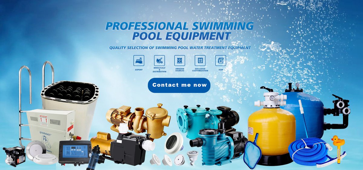manufacturer of swimming pool equipments