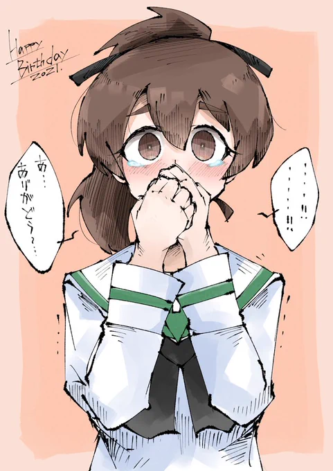 #小山柚子生誕祭2021
サプライズですぐ泣いちゃう。 