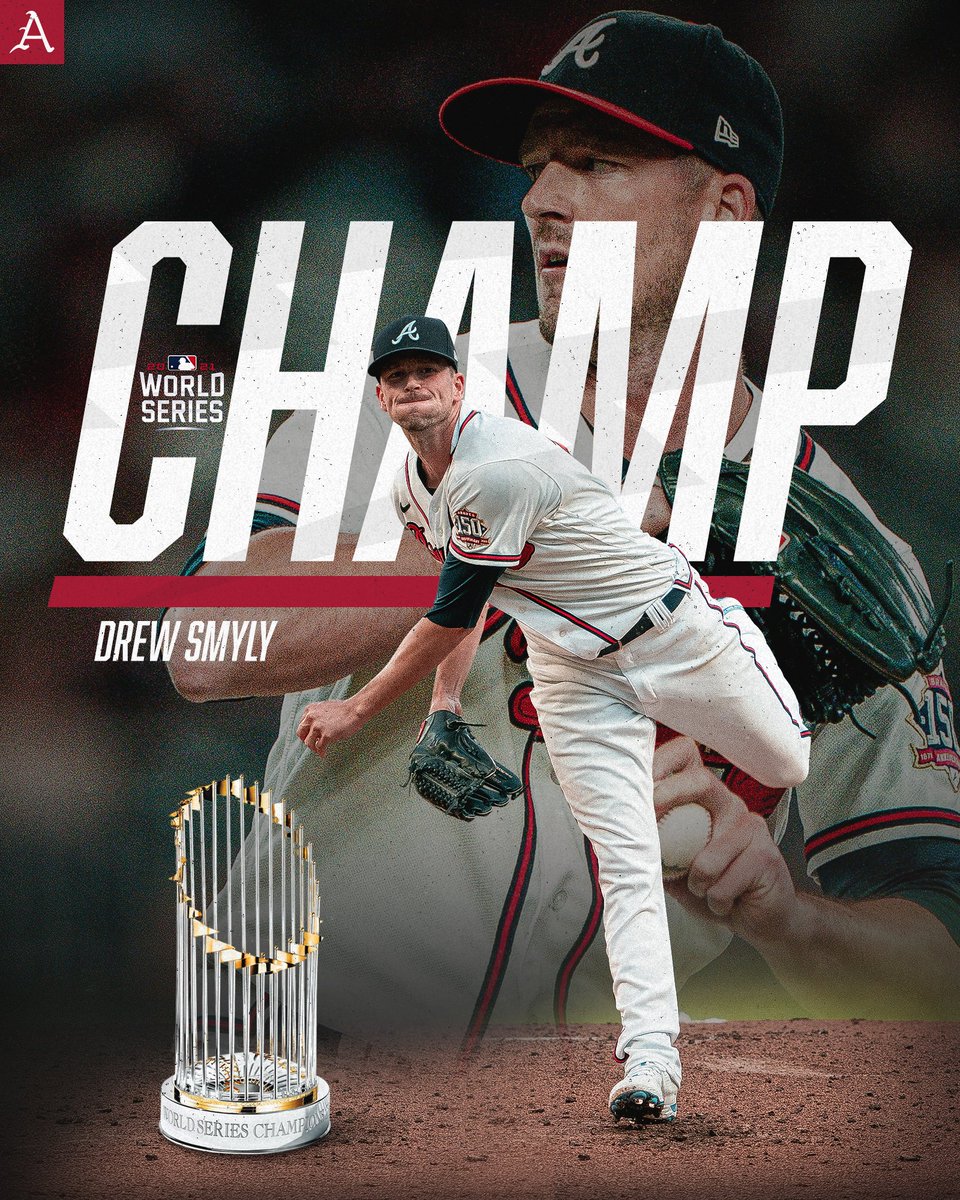 RazorbackBSB's tweet photo. DREW SMYLY IS A WORLD SERIES CHAMPION! #BattleATL https://t.co/n2GqkUn0cG