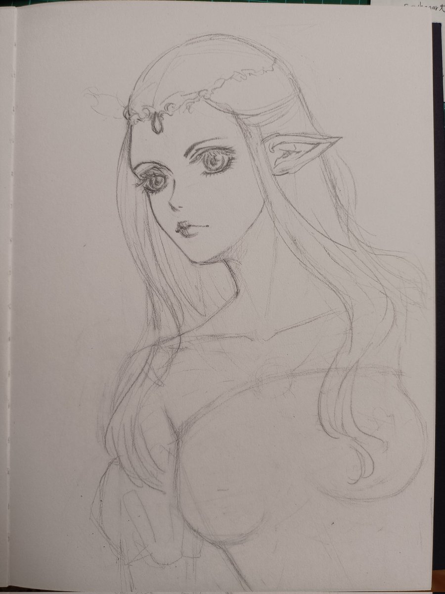 Guyuyu00010's tweet image. #人物 #精靈少女 #girl #young maiden #Elf gril #少女