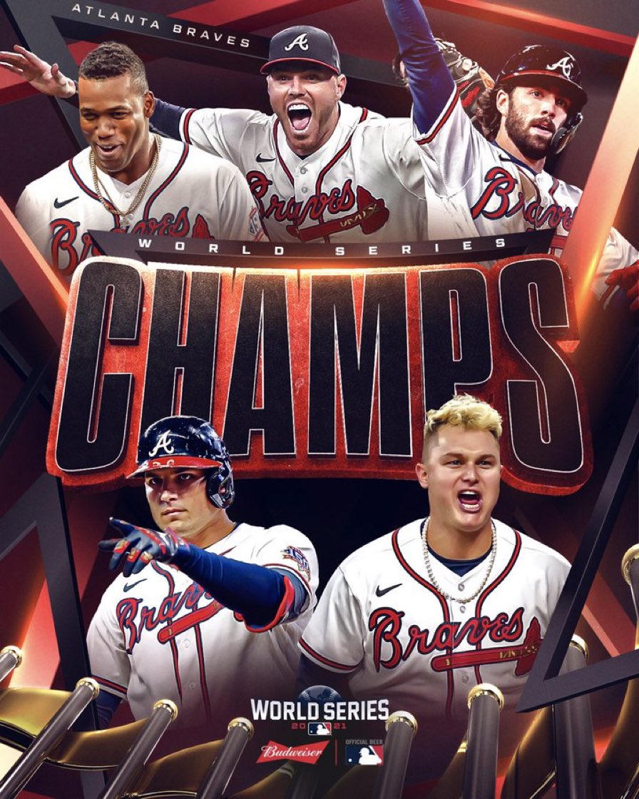 ATLANTA BRAVES WORLD SERIES CHAMPIONS 🚨 <a href="/Braves/">Atlanta Braves</a> (via <a href="/MLB/">MLB</a>)