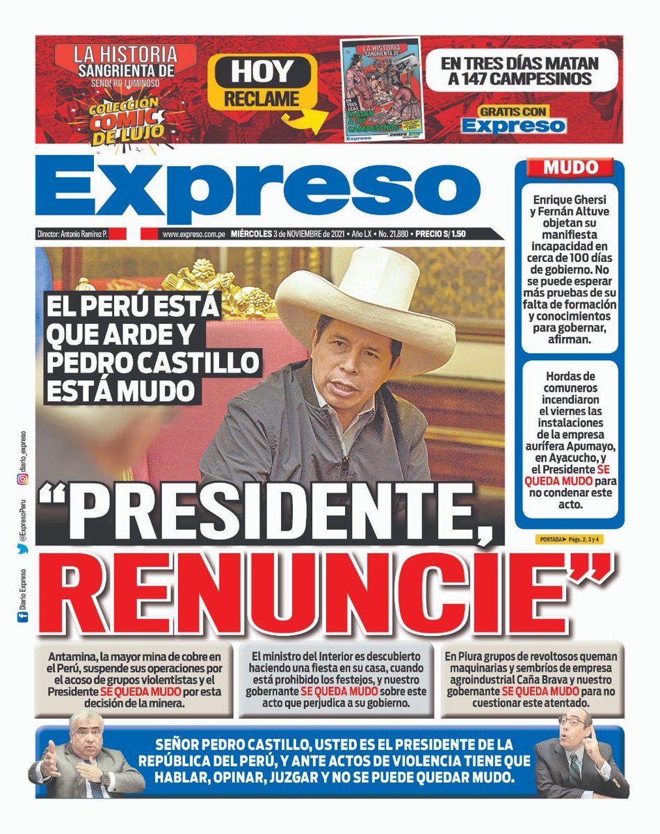 rlopezaliaga1's tweet photo. #RENUNCIACASTILLO https://t.co/mW4kgglAfF