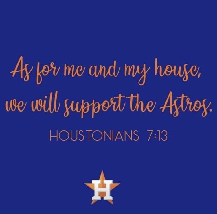 Guera2580's tweet photo. Thank you Astros for another great season of baseball! I am so proud to be a die hard Astros fan!! 🧡⚾️💙 Thank you for bringing me joy through another crazy year. I’ve enjoyed watching this team grow into a brotherhood. #ForTheH #strosB4Bros #loveistheweapon #Astrosgirlalways https://t.co/6IzFh0dQvr