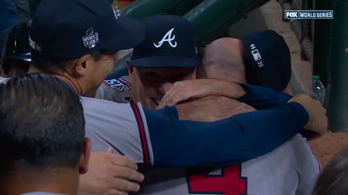 Our guy Brian Snitker is the 1st former Durham Bulls skipper to win a World Series as a manager.

How it started                  How it's going