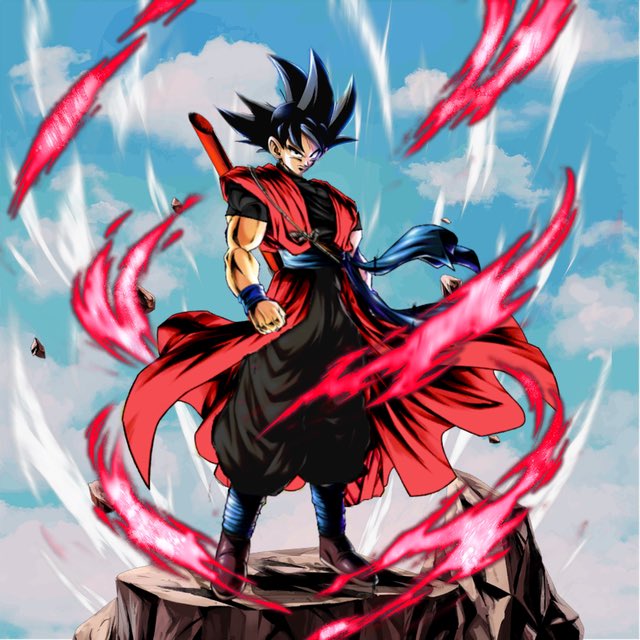 pooo329's tweet photo. Who wins comp Goku fused with every single non cannon version of himself including drip Goku bloodlusted vs dc and marvel https://t.co/x3fwn5Tiuk