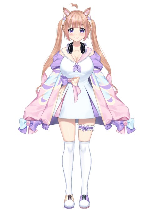 芽森つむぎ(@MemoriTsumugi)さんの新衣装制作させていただきました!
可愛くなるようにメイクも新しくしました☺️💕 