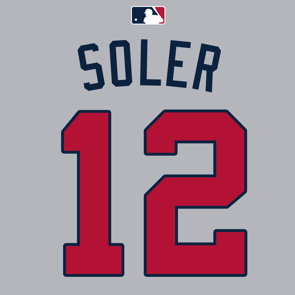 X \ MLB Jersey Numbers على X: #Braves OF Jorge Soler (@solerpower12) is  named #WorldSeries MVP. #Postseason