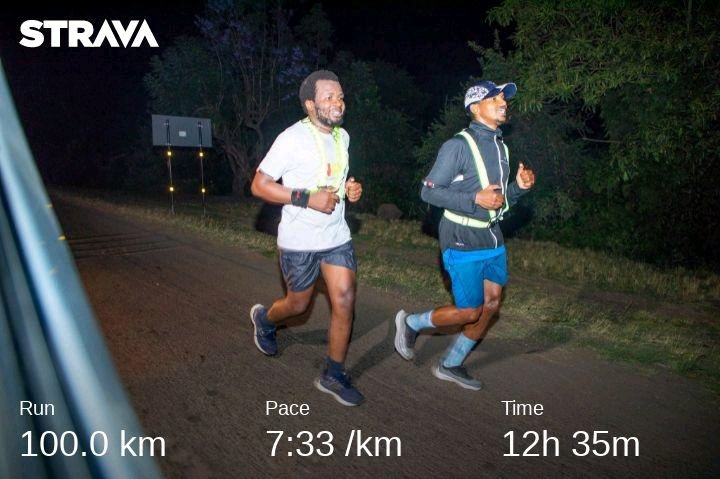 ...Most things which we think are impossible in life, is because we have never tried them. So go for every #dream....

31/10/2021 Mashuja Ultra Run ..Arusha-Moshi ..100km 

#sweat and smile.
#Nohumanislimited