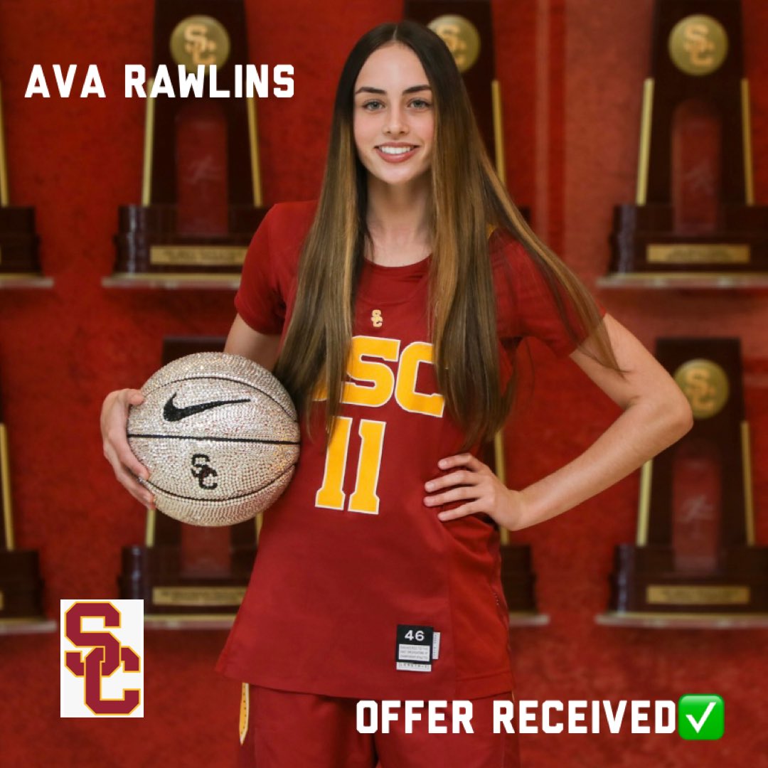 CoachForbesWCE's tweet photo. Congratulations to 2025 PG Ava Rawlins on receiving an offer from USC! #GoTrojans #FightOn #PAC12 #TeamForbes https://t.co/W4348aVlSF