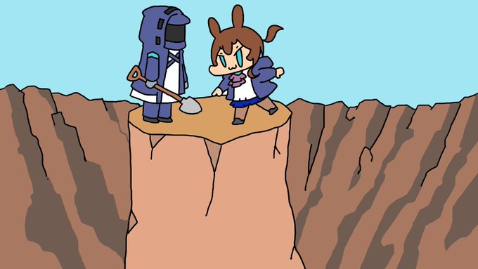 ここにお宝がありそうですよ!
私の感は(出るまで掘れば)100%当たるんです!🐰

博「もうここしか残ってないやん・・・」 