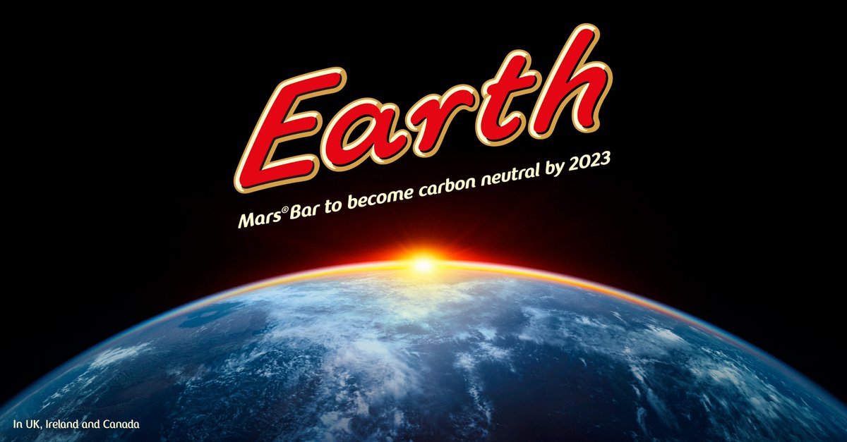 The Mars bar is going carbon neutral in the UK and Ireland. 👉 bit.ly/3mAqedX #MarsLovesEarth #TomorrowStartsToday