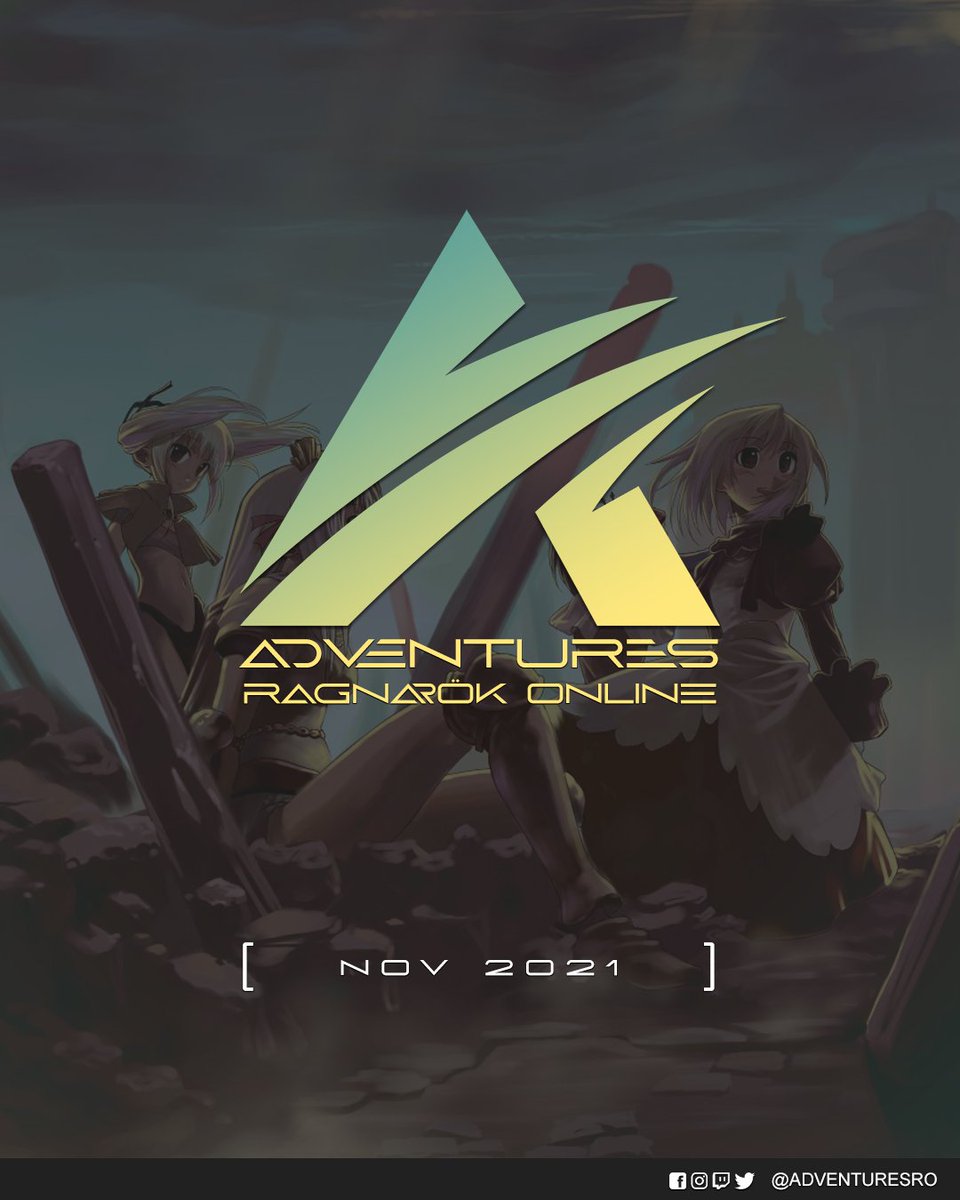 AdventuresRO's tweet photo. [NOVIEMBRE 2021]

#AdventuresRO #RagnarokOnline https://t.co/aGPZnye5H7